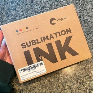 Sublimation ink, unopened. For t-shirt press, heat transfers etc.